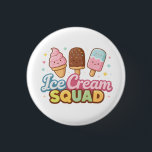 Ice Cream Squad Cute Cartoon Popsicle 3 Cm Round Badge<br><div class="desc">Bring sweet summer fun to life with this playful “Ice Cream Squad” design featuring adorable cartoon-style frozen treats, including soft serve, chocolate-coated, and colorful popsicles. The cheerful characters, bright pastel colors, and bubbly typography create a fun, happy aesthetic that instantly spreads positive vibes. This design captures friendship, summer adventures, and...</div>
