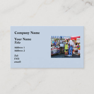 Ice Cream Stand Business Card
