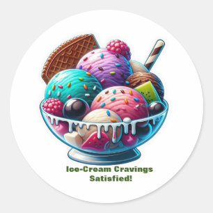 Ice Cream Stickers