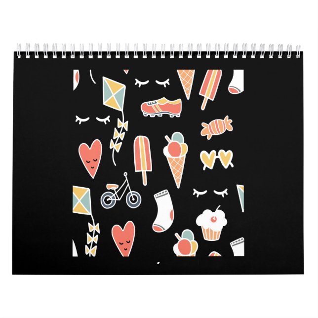 ice cream summer calendar (Cover)