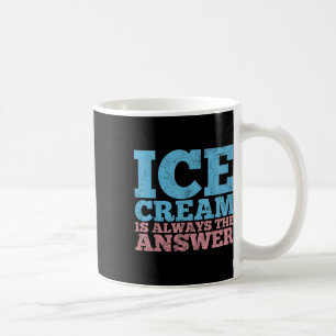 Ice Cream Summer Frozen Food Funny Vintage Gift Coffee Mug