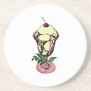 Ice Cream Sundae Coaster
