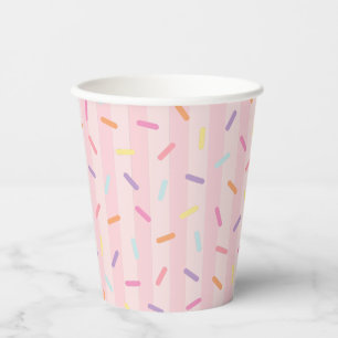 Ice Cream Sundae Heres the Scoop Sweet Sprinkles Paper Cups