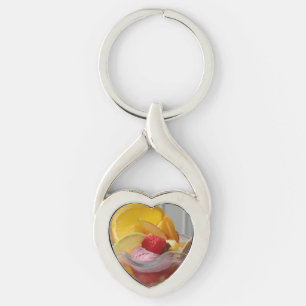 Ice Cream Sundae key chain