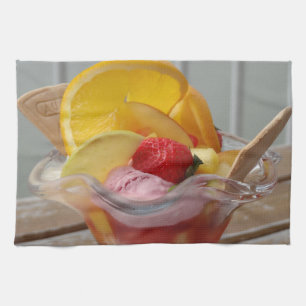 Ice Cream Sundae kitchen towels