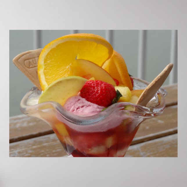 Ice Cream Sundae poster (Front)