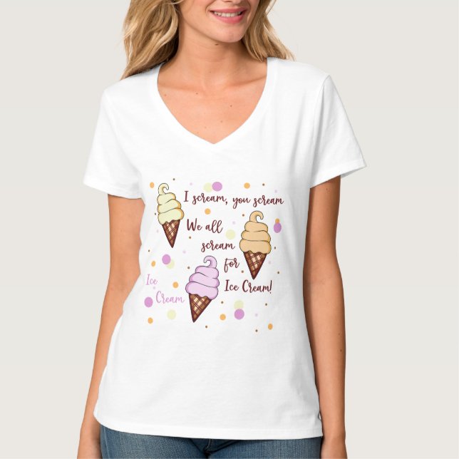 Ice Cream T-Shirt (Front)