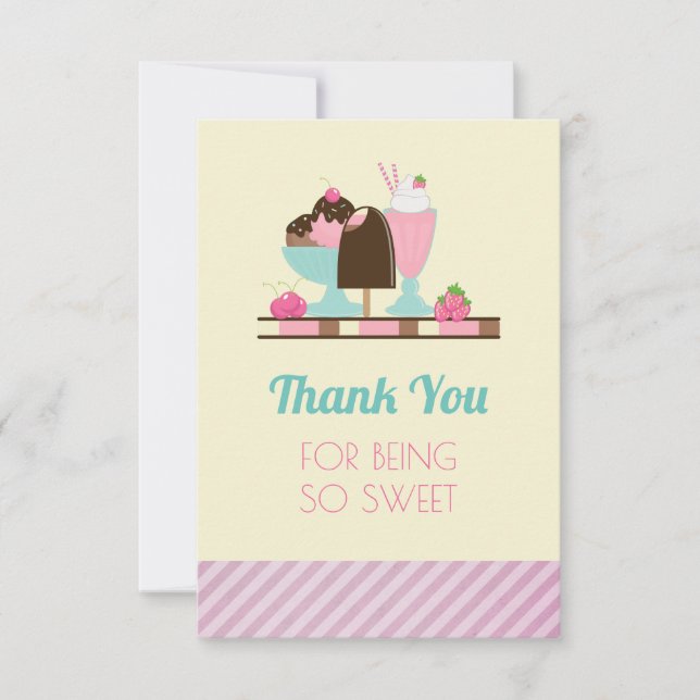Ice Cream - Thank You for being so Sweet (Front)