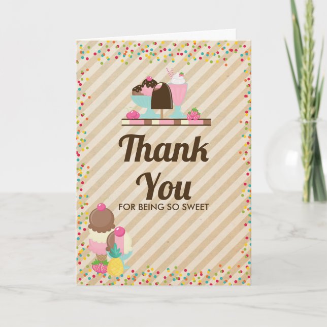 Ice Cream - Thank You for being so Sweet (Front)