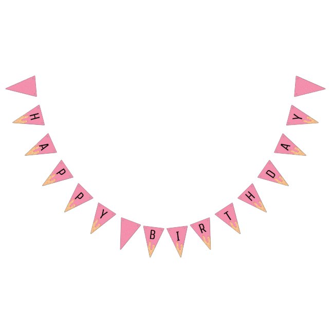 Ice Cream Theme Party Bunting (All)