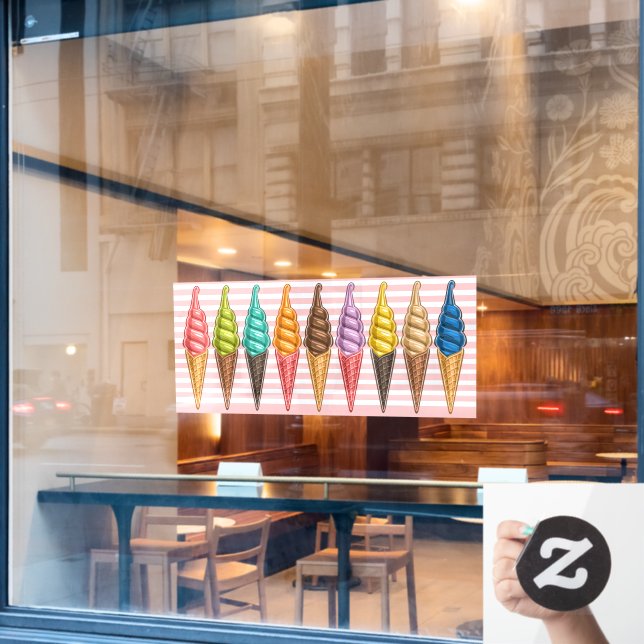 Ice Cream Theme - So Yummy! (Cafe Window)