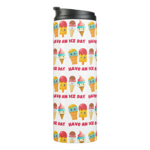ice cream thermal tumbler