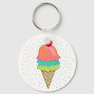 Ice Cream Treats Key Ring