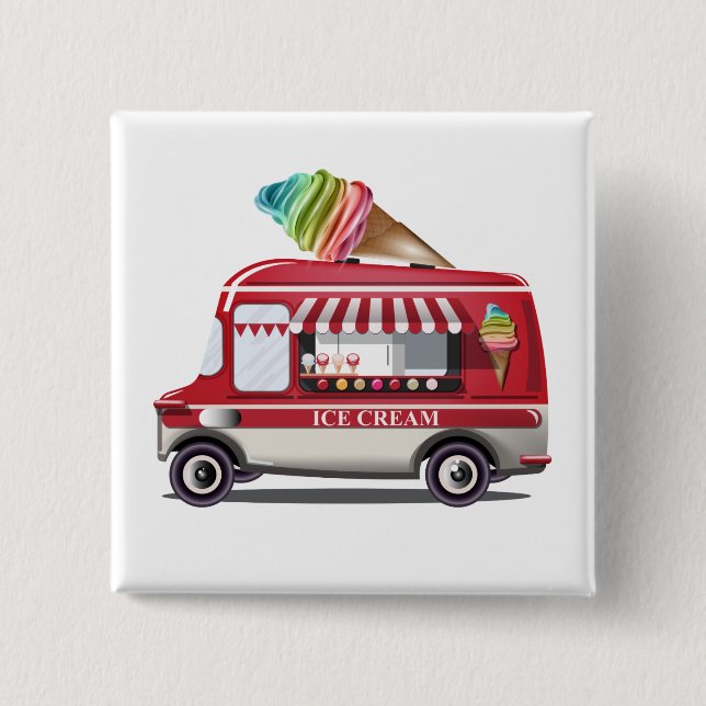 Ice Cream Truck button (Front)