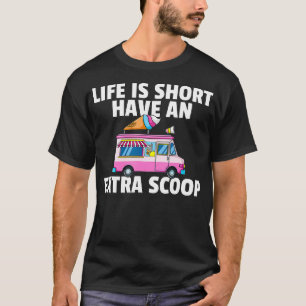 Ice Cream Truck Gift Ice Cream Man Driver  T-Shirt