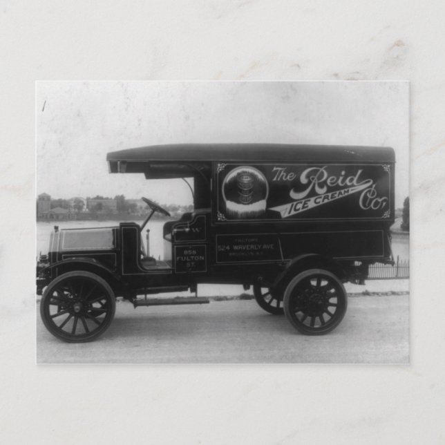 Ice Cream Truck Postcard (Front)