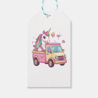 Ice Cream Truck Unicorn (1) Gift Tags