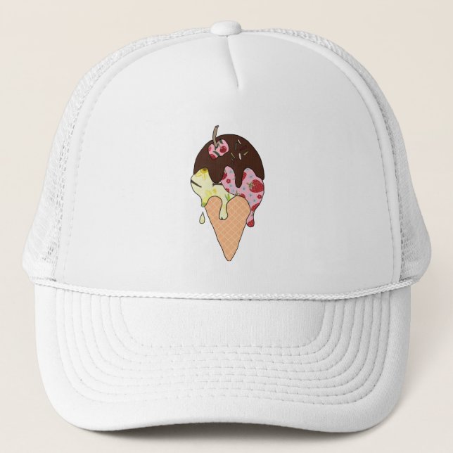 Ice cream trucker hat (Front)