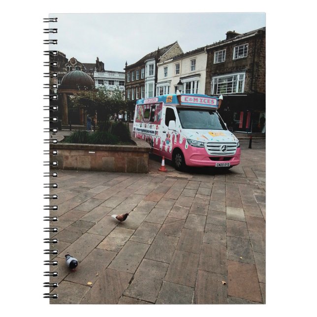 Ice cream van notebook (Front)