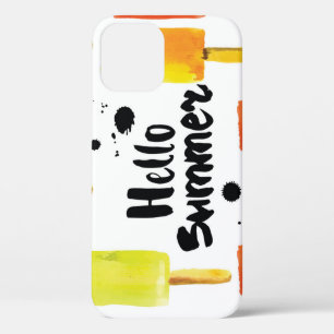 Ice Cream: Vintage Watercolor iPhone 12 Case