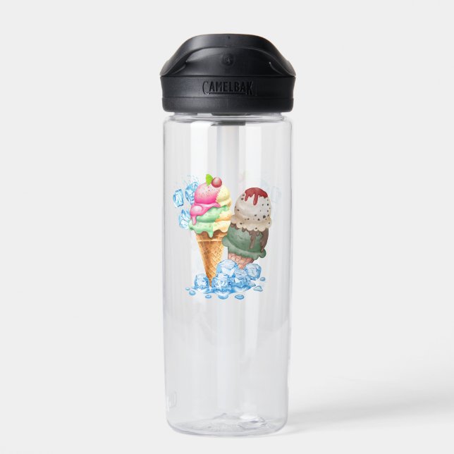 ice cream water bottle (Back)
