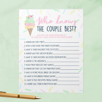 Ice Cream Who Knows The Couple Best Game Pack