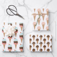 Ice Cream with Sprinkles Modern Colourful Cute Gif