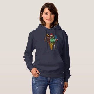 Ice Cream Workout T-Shirt Hoodie