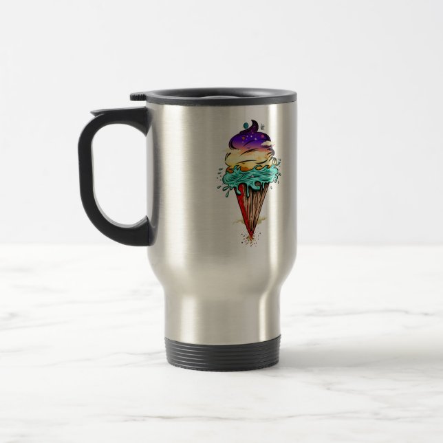 Ice Cream World Travel Mug (Left)