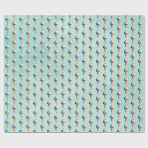 Ice Cream Wrapping Paper
