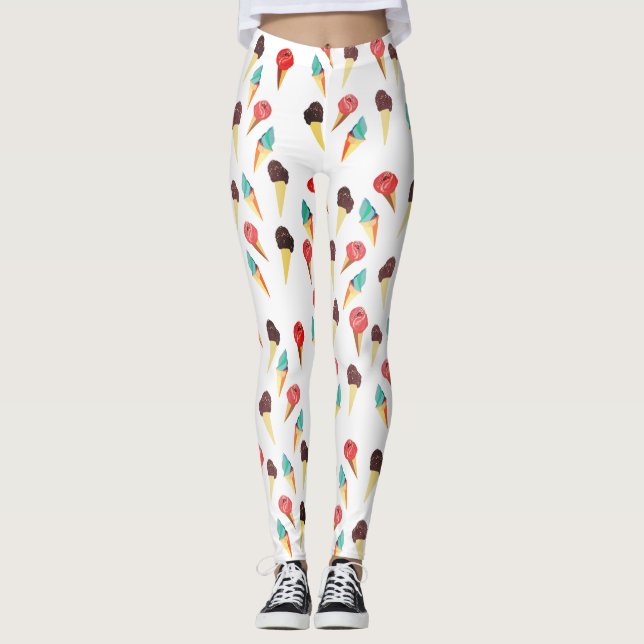 Ice creams cones leggings (Front)