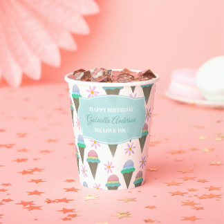 Ice Crean Cone Paper Cups