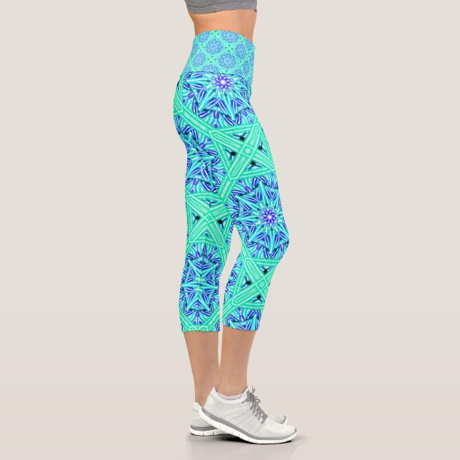 ice crystal capri leggings (Right)