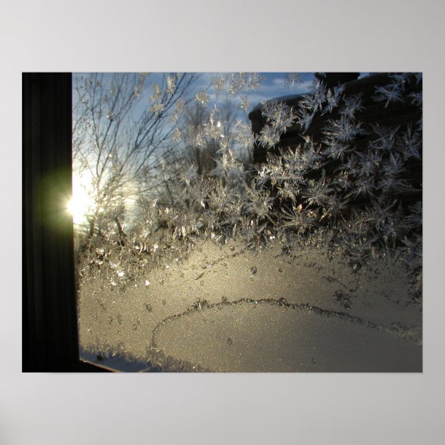 Ice Crystals Poster (Front)