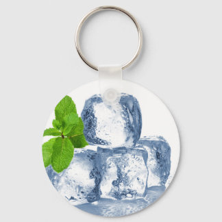 Ice cube cool yourself key ring