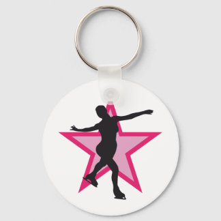 ice dancer key ring