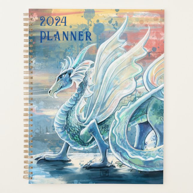Ice Dragon Planner (Front)
