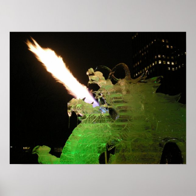 Ice Dragon Poster (Front)