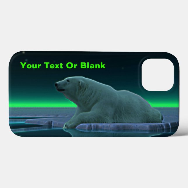 Ice Edge Polar Bear Case-Mate iPhone Case (Back (Horizontal))