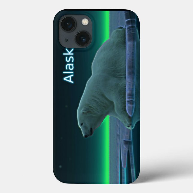 Ice Edge Polar Bear Case-Mate iPhone Case (Back)