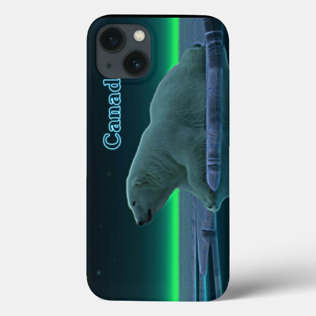 Ice Edge Polar Bear Case-Mate iPhone Case (Back)