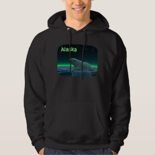 Ice Edge Polar Bear Hoodie