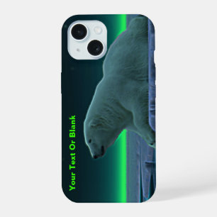 Ice Edge Polar Bear iPhone 15 Case