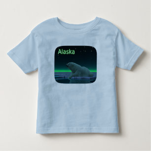Ice Edge Polar Bear Toddler T-Shirt