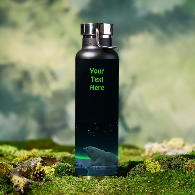 Ice Edge Polar Bear Water Bottle (Outdoor (Rotated))