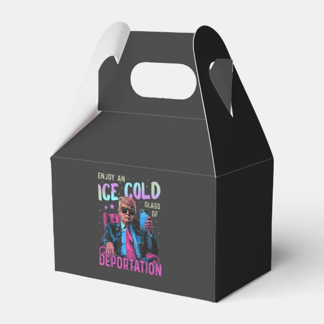ICE Enjoy an Ice Cold Favour Box (Front Side)