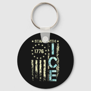 Ice Enjoy An Ice Cold Gl Of Deportation 4  Key Ring