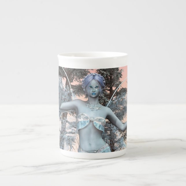 Ice Fairy Bone China Mug (Front)