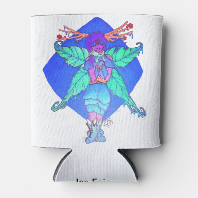 Ice Fairy by HVN Can Cooler (Front)
