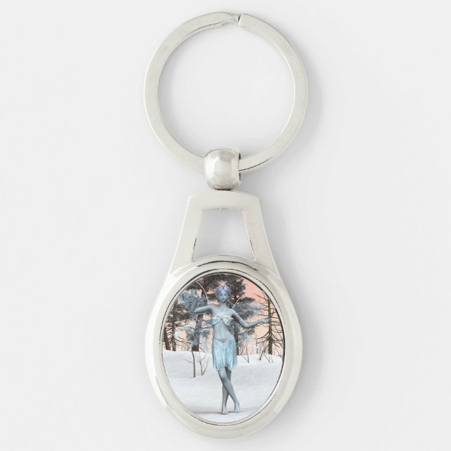 Ice Fairy Key Ring (Front)